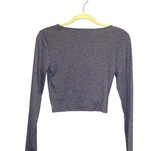 Tops - Forever 21 crop top gray Tops - Forever 21 crop top gray